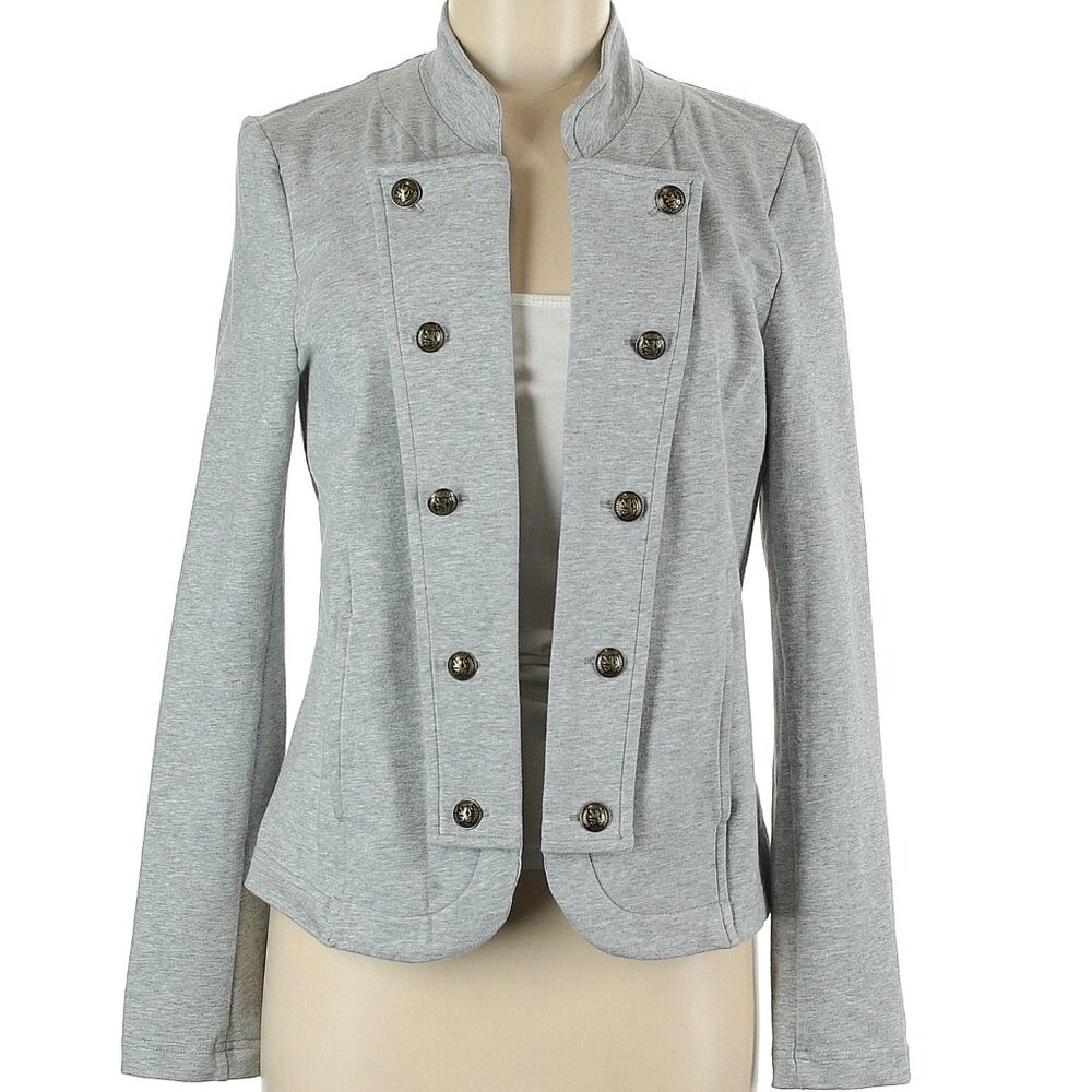 Tommy Hilfiger Military Band Jacket-Grey